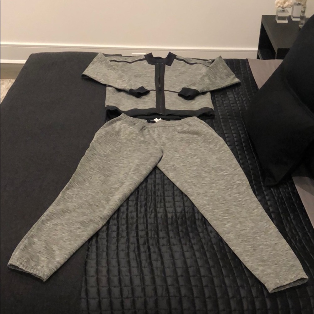 Grey Adidas Mens Track Suit Size M - Never Worn